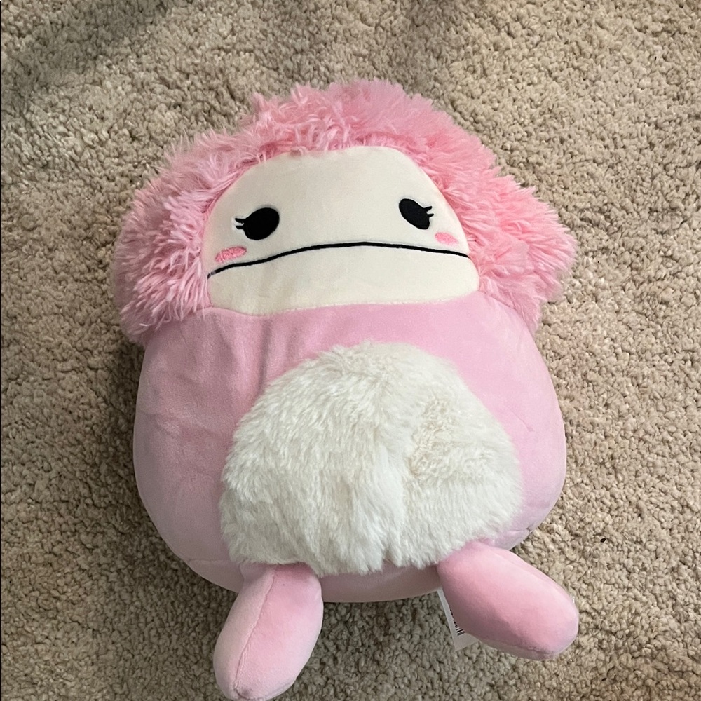 Cute Pink and White Plush Toy squishmellow